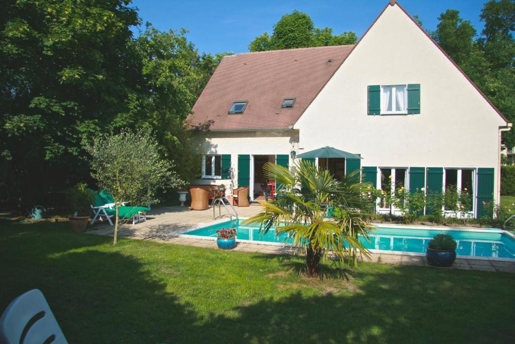 Les Hibiscus Acomodação com café da manhã Maisons-Laffitte Quarto foto